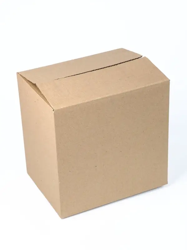 Коробка складная, бурая, для хранения и отправки посылок, 30&times;22&times;30 см