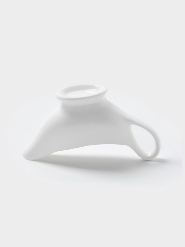 Соусник Hanna Knövell, 100 мл, с ручкой, фарфор, белый Соусник Hanna Knövell, 100 мл, с ручкой, фарфор, белый