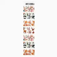 Термонаклейки на пасху, на 7 яиц &laquo;Зверята&raquo;, 7.3&times;34.2 см