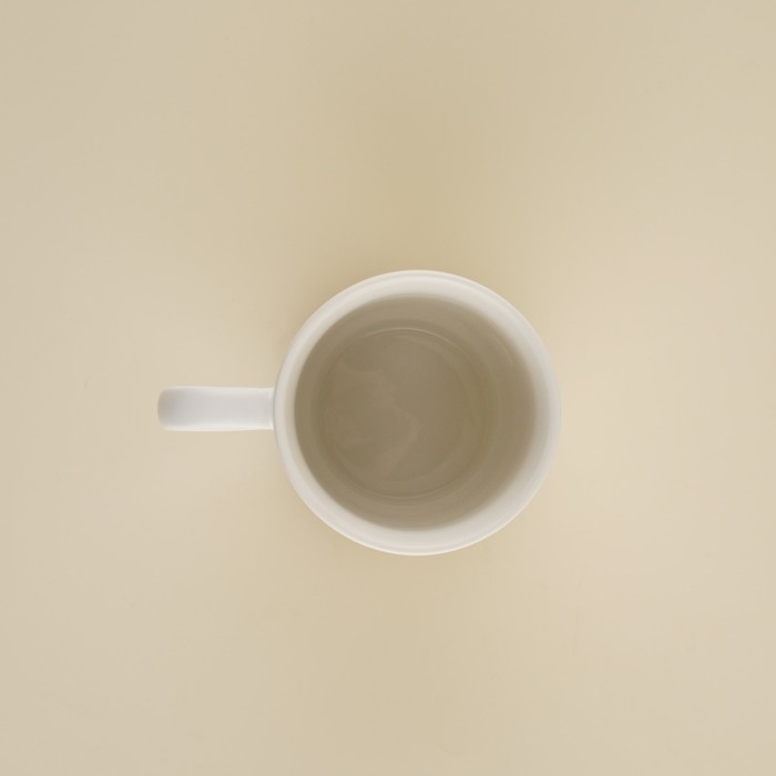 Кружка керамическая SL Home &laquo;Дольче фар ниенто&raquo;, 400 мл, цвет белый