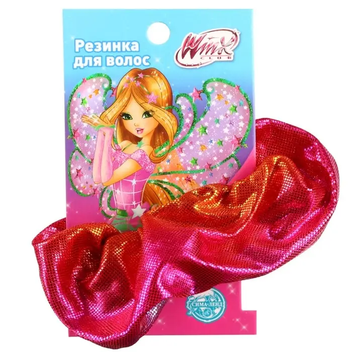 Резинка для волос атласная, ВИНКС