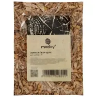 Щепа для копчения maclay &laquo;Абрикос&raquo;, 200&plusmn;20 г