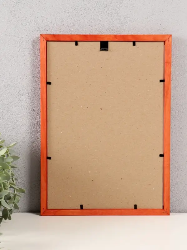 Фоторамка дерево 21х30 см, махагон №1 (пластиковый экран) Фоторамка дерево 21х30 см, махагон №1 (пластиковый экран)