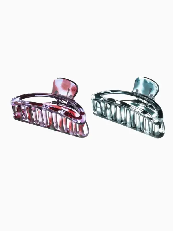 Крабик для волос &laquo;Леопардовый принт&raquo;, овал, 9 см, МИКС