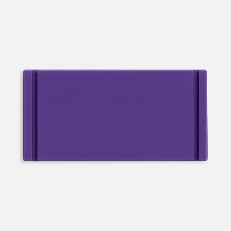 Лейбл из ПВХ Dzeta, XS, фиолетовый