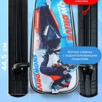 Снегокат &laquo;Тимка спорт 2+&raquo; Гонки, чёрный, ТС2+/Г Nika Kids
