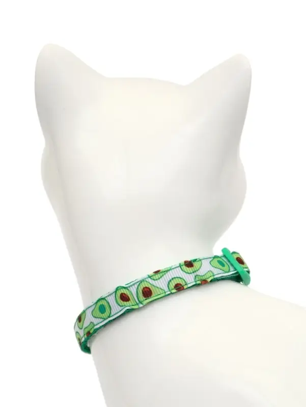 Набор ошейников для кошек &laquo;Фрукты&raquo;, 19-32&times;1 см, 4 шт.