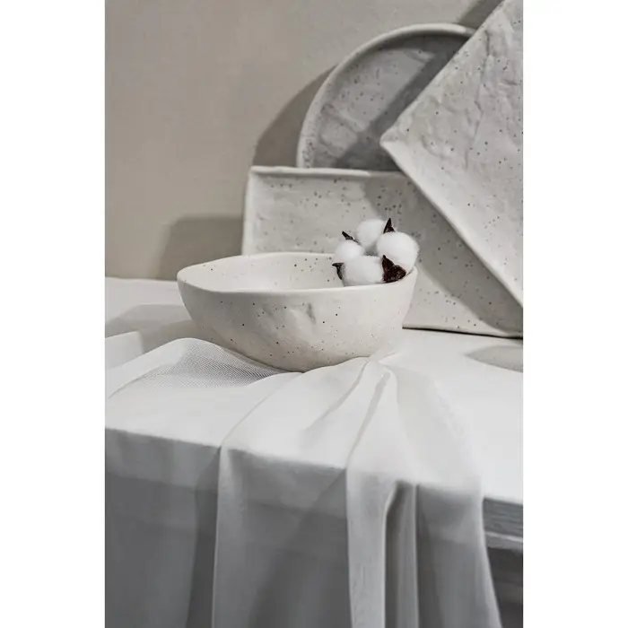 Салатник Magistro Slate, 620 мл, d=16 см, фарфор, белый