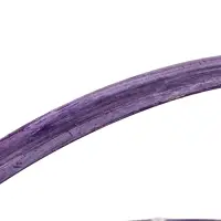 Корзина плетёная для хранения, 26&times;26&times;12 см, ручка h=21 см, бамбуковая, сиреневая