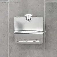 Держатель для туалетной бумаги St&ouml;lz &laquo;Классика&raquo;, с крышкой, хромированный