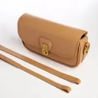 Сумка женская багет TEXTURA на молнии, 21&times;6&times;11 см, светло-коричневая