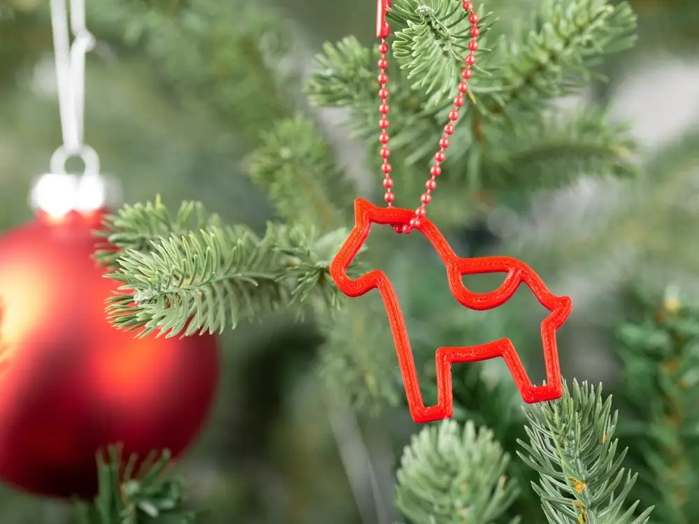 Подвеска «Лошадка с седлом»