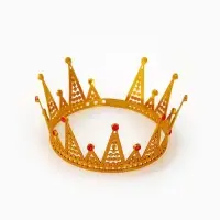 Корона королевы, цвет золотой Корона королевы, цвет золотой