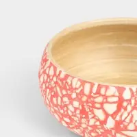 Ваза для фруктов, 15&times;15&times;6 см, бамбук