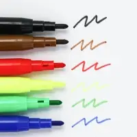 Фломастеры 6 цветов, вентилируемый колпачок &laquo;Герб&raquo;