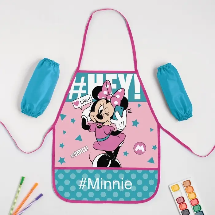 Фартук с нарукавниками детский Smile, Минни Маус, 49&times;39 см