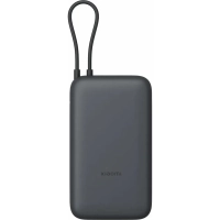 Внешний аккумулятор с встр.каб. Xiaomi BHR9740GL 20000mAh GL Dark Gray