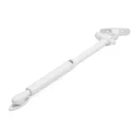 Газовый лифт ТУНДРА GG100WH, 100N, с доводчиком, белый, 2 шт. TMP