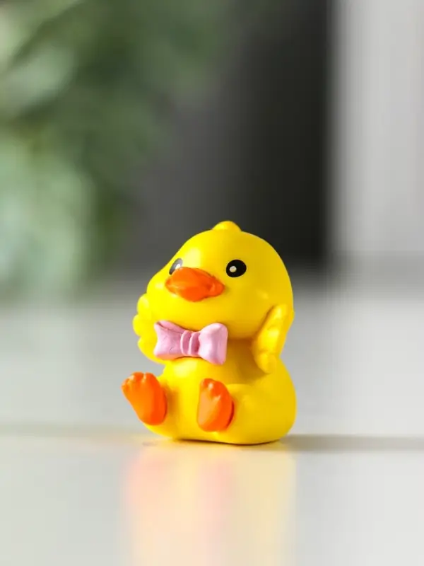 Сувенир полистоун "Утята на отдыхе" набор 6 шт 2,4х3х3 см