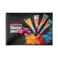 Альбом для рисования BG &laquo;Шедевр&raquo; А4, 32 листа, на гребне, обложка из мелованного картона, МИКС