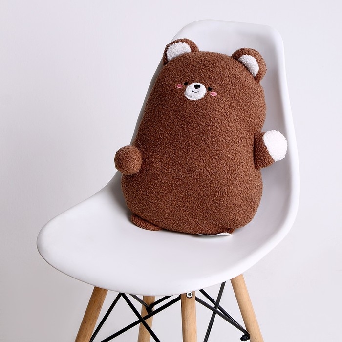 Мягкая игрушка «Медведь», 45 см, цвет коричневый