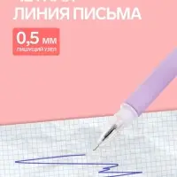 Ручка-прикол &laquo;Фламинго&raquo;, синий стержень, гелевая, МИКС