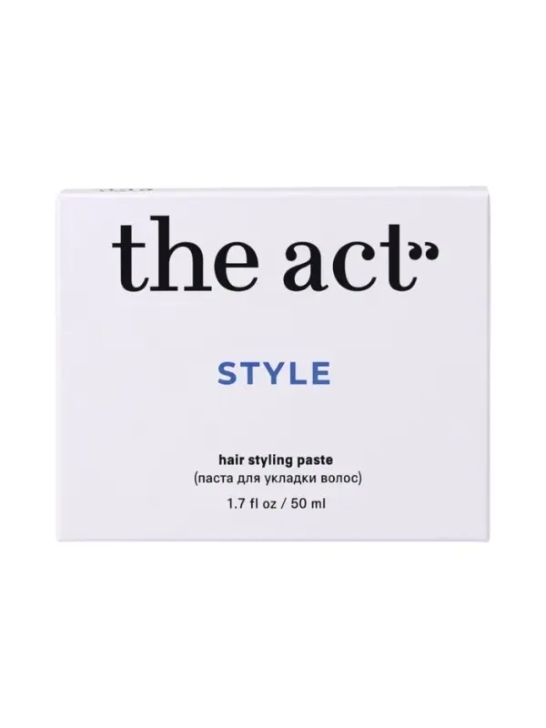 Паста для укладки волос The Act, 50 мл