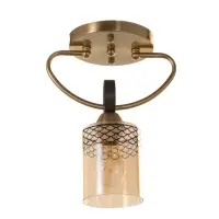 Люстра &laquo;Океан&raquo; 1&times;40 Вт Е27 латунь 22&times;15&times;28 см