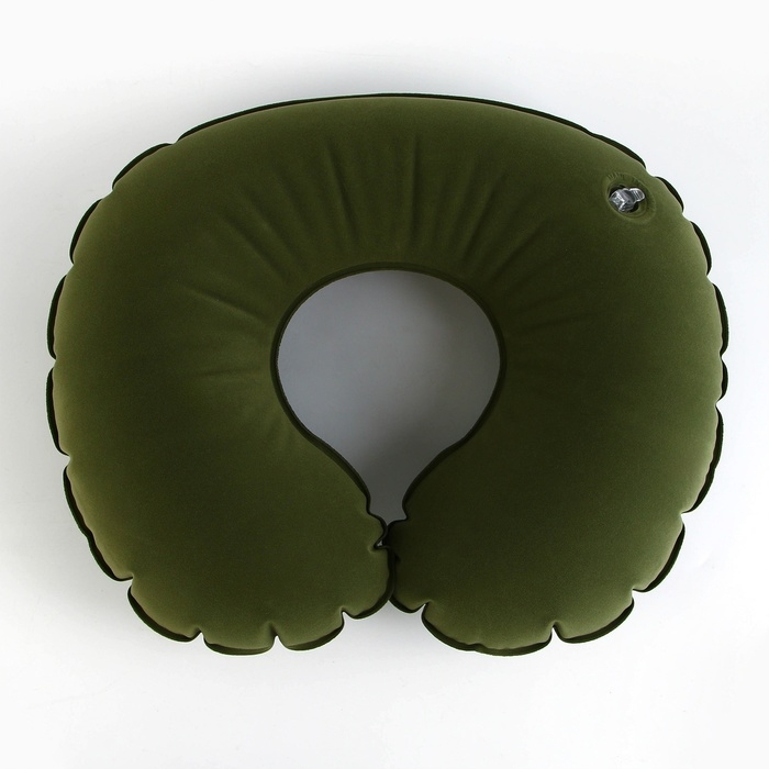 Подушка надувная «Победа», цвет зеленый Подушка надувная «Победа», цвет зеленый