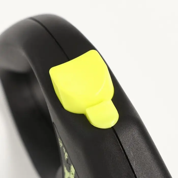 Рулетка Flexi Safari S, 5 м, трос, до 12 кг, желтый леопард (yellow Leopard)