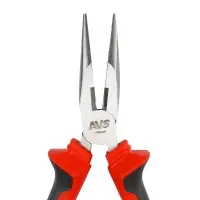 Длинногубцы прямые 160 мм AVS DLG0160-S