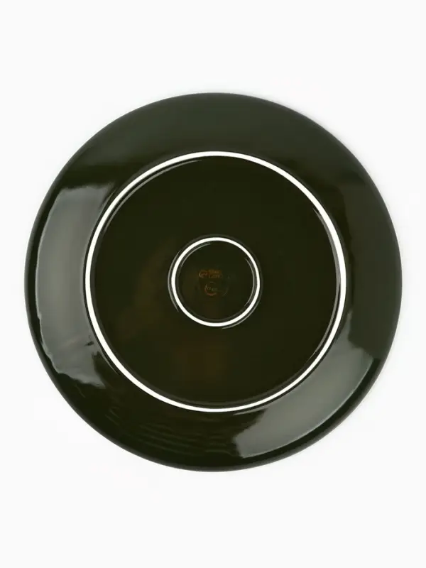 Блюдо новогоднее &laquo;Зимний лес&raquo;, d=27 см