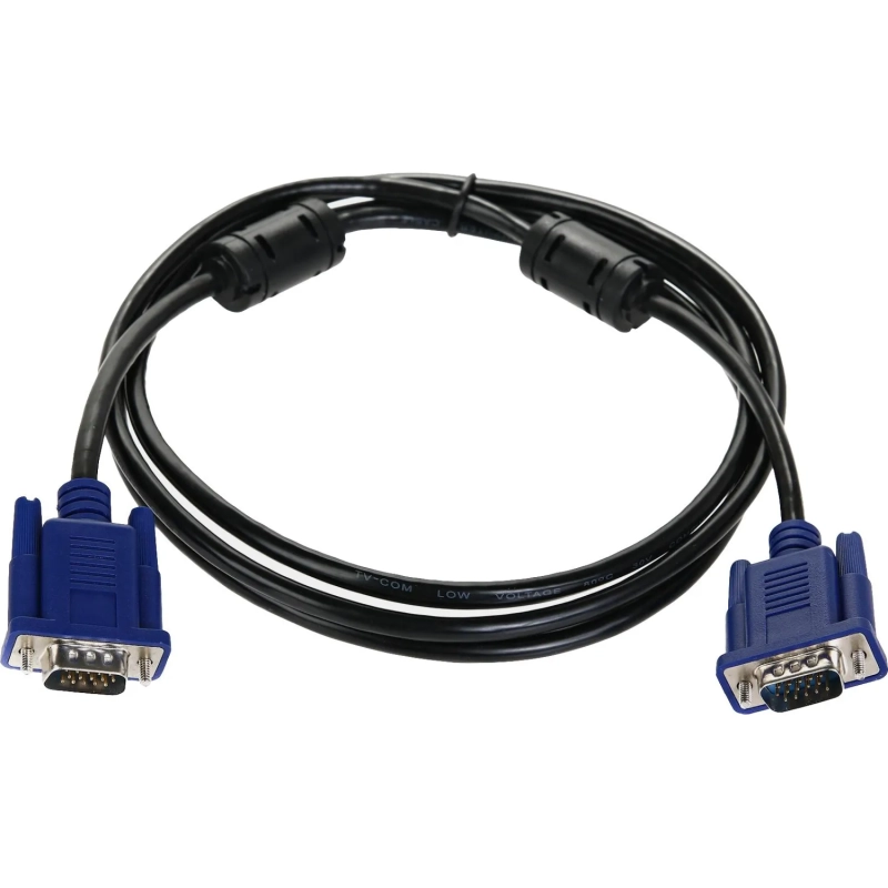 Кабель SVGA, M/M, 1.8 м, 2 фильтра, TV-COM, QCG120H-1.8M