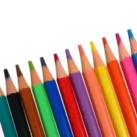 Карандаши 12 цветов, ErichKrause, пластик, шестигранные, 2.6 мм грифель, картонная упаковка, европодвес