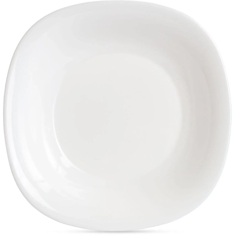 Тарелка суповая КАРИН БЕЛЫЙ 21см 24шт/уп (N6802/L5406)