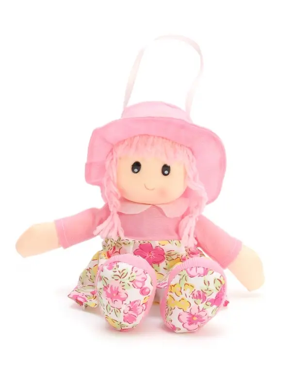 Мягкая игрушка &laquo;Кукла&raquo;, в шляпке и платьишке, цвет МИКС