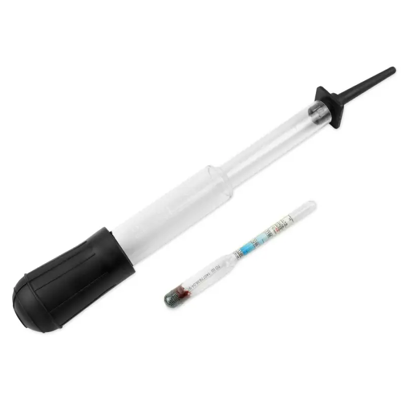 Ареометр универсальный электролит+тосол (в пласт. тубе с воронкой) AVS HM-01