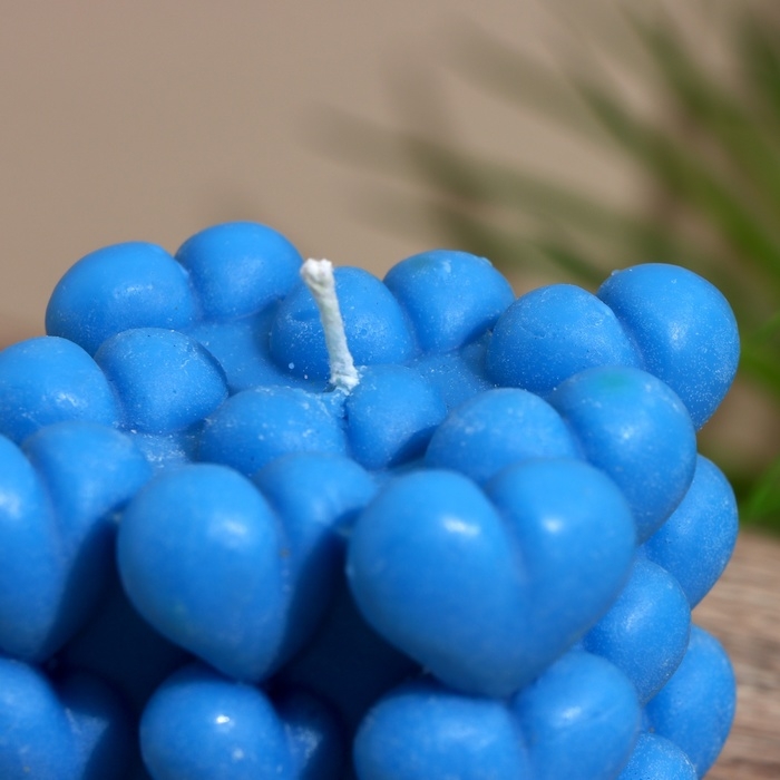 Свеча  Свеча "Куб сердечки" 6х6х6 см, соевый воск