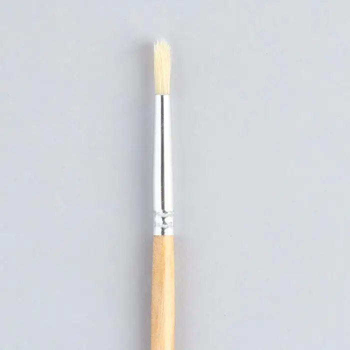 Кисть для рисования щетина круглая № 1 (диаметр обоймы 3 мм; длина ворса 13 мм) Кисть для рисования щетина круглая № 1 (диаметр обоймы 3 мм; длина ворса 13 мм)