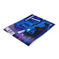 Альбом для рисования Calligrata А4, 24 листа, на скрепке, обложка из мелованной бумаги, МИКС