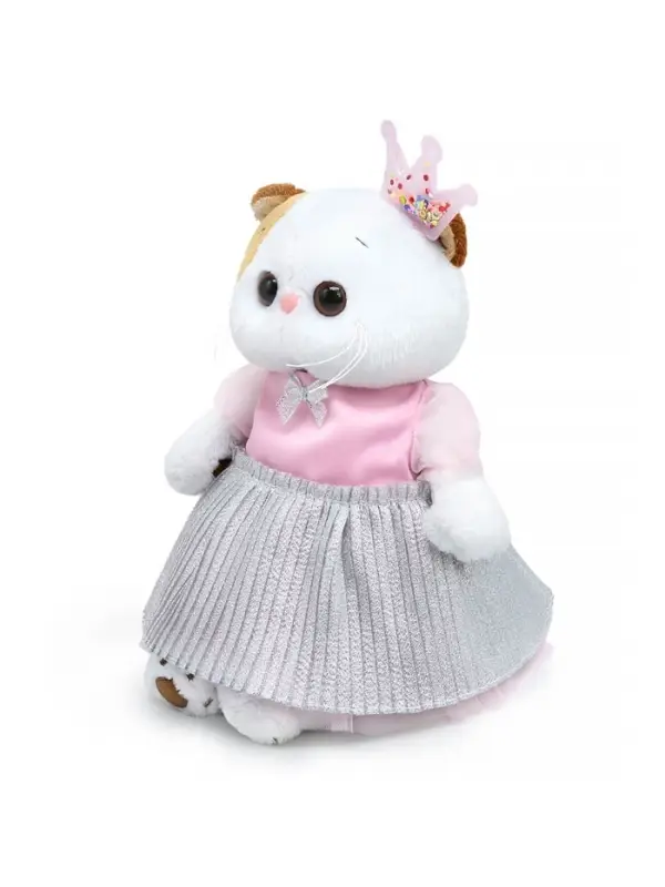 Мягкая игрушка &laquo;Кошечка Ли-Ли в платье и с короной&raquo;, 24 см