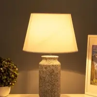 Лампа настольная RISALUX &laquo;Хиро&raquo;, 15 Вт, Е14, 28&times;28&times;44 см