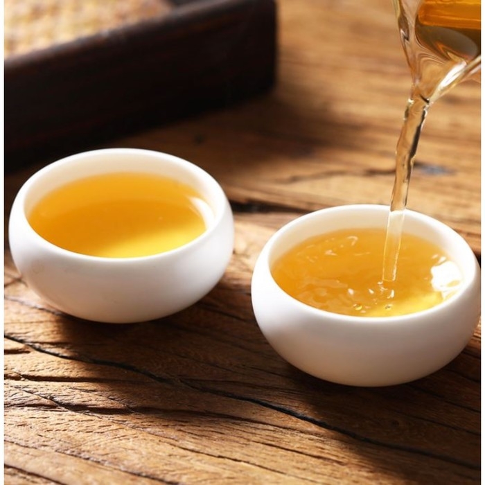 Китайский выдержанный зеленый чай  Китайский выдержанный зеленый чай "Шен Пуэр. Bulang shan", 250 г, 2018 г, Юньнань, кирпич