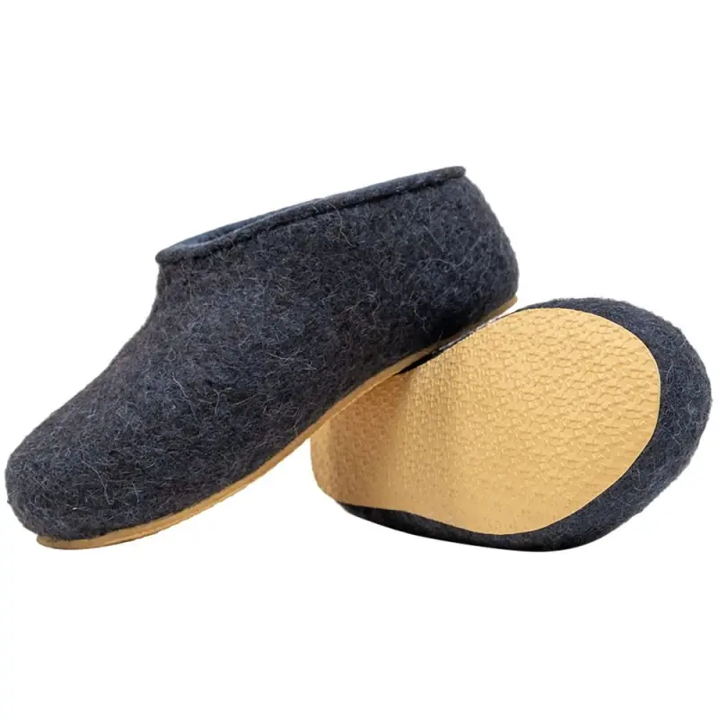 Домашние валенки Cant, темно-синие (клякса), размер 35 Домашние валенки Cant, темно-синие (клякса), размер 35