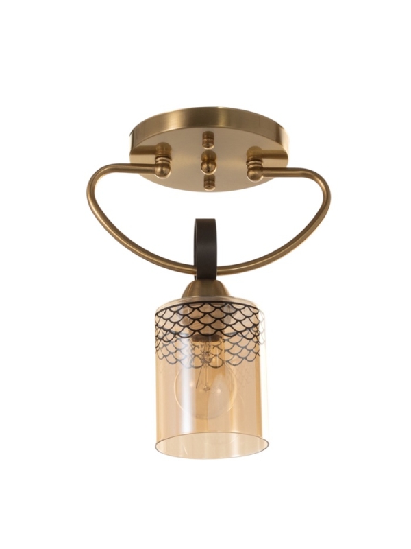 Люстра Люстра "Океан" 1х40Вт Е27 латунь 22х15х28см