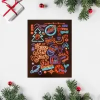 Набор открыток-комплиментов "Новогодние" в наборе 26 шт, 8 х 6 см Набор открыток-комплиментов "Новогодние" в наборе 26 шт, 8 х 6 см