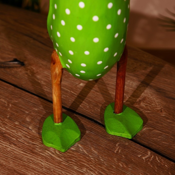 Сувенир "Утка в зелёном" дерево 45 см