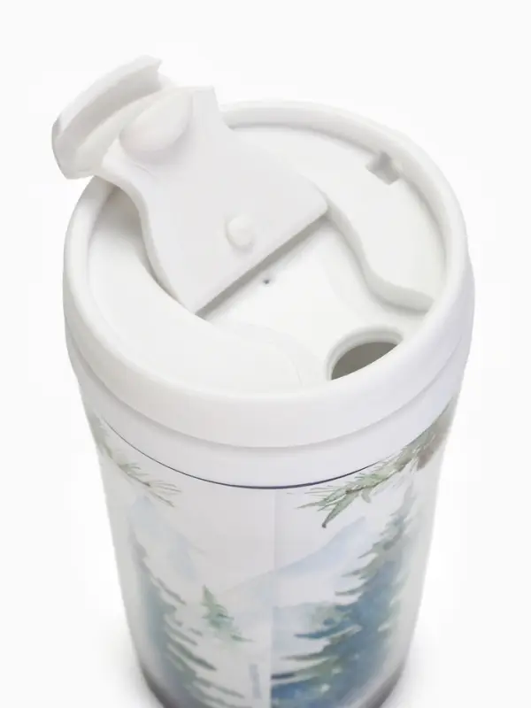 Термостакан новогодний со вставкой «Зимний лес», 250 мл Термостакан новогодний со вставкой «Зимний лес», 250 мл