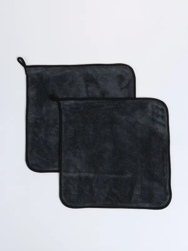 Микрофибра для сушки авто, 700 г/м&sup2;, 40&times;40 см, набор 2 шт.