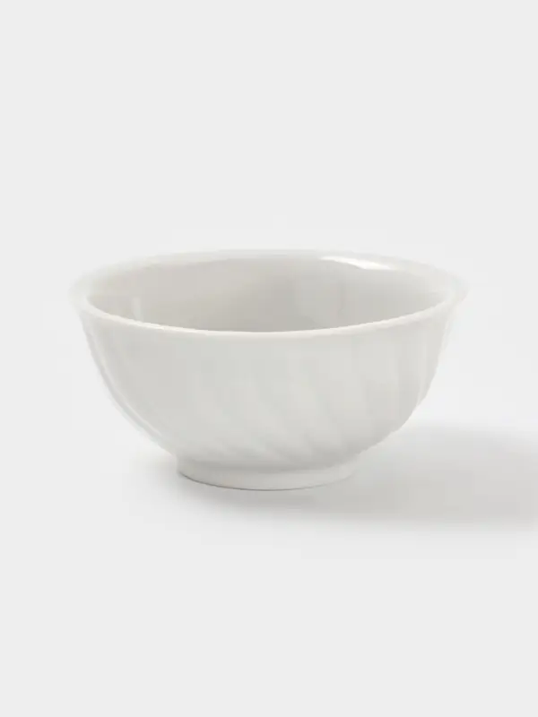 Салатник Дулевский фарфор &laquo;Голубая роза&raquo;, 400 мл, белый